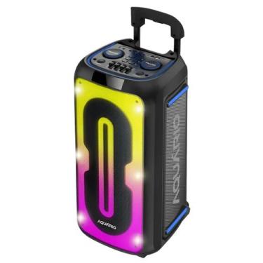 Imagem de Caixa de Som Bluetooth Com Alça e Rodinhas Para Transporte - BenaStore