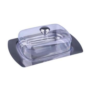 Imagem de Manteigueira com tampa em inox 21cm - LEHAVI