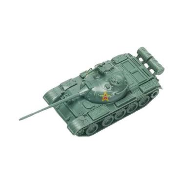 Imagem de Modelo De Brinquedo De Tanque Militar 4D Em Escala 1/72, Míssil Antita