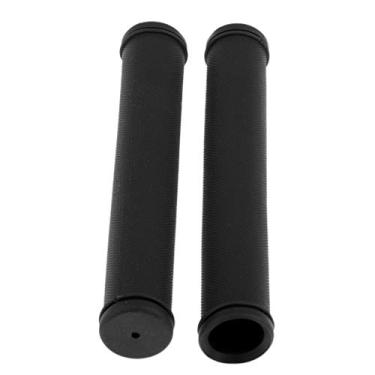 Imagem de LEIPUPA 1 Par de Pegadores de guidão de borracha de bicicleta MT Aderência de bicicleta Capa protetora de bicicleta Substituição Acessórios de ciclismo, Preto