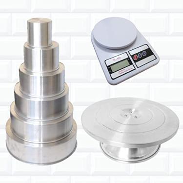 Imagem de Kit Confeiteiro Iniciante Formas + Bailarina