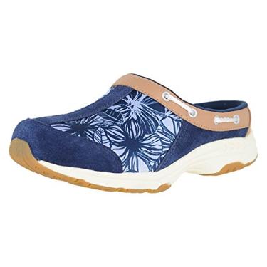 Imagem de Easy Spirit Mule Travelport Feminina, Camurça M azul-marinho, 6.5