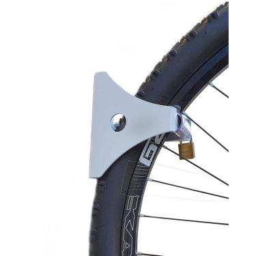 Imagem de Suporte De Parede Ou Teto Bicicleta Com Trava Branco Avatron