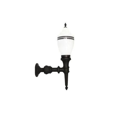 Imagem de Luminária Republicana Grande com Braço em Alumínio 1,57m