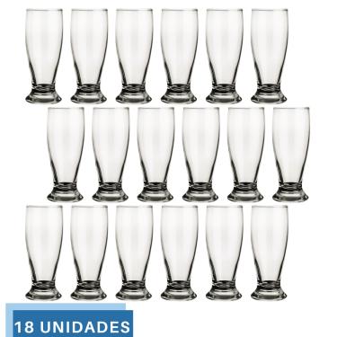 Imagem de Jogo 18 Copo 200ml Munich Cerveja Bar Restaurante Chopp Nadir