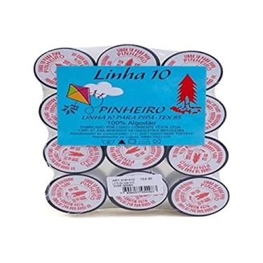 Imagem de Linha Para Pipa, Pinheiro 457Mts 500Jds 100% Alg Dúzia, Coats Corrente, 3191, Multicolor, pacote de 12