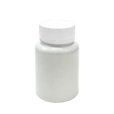 Imagem de Pote Para Cápsulas Pet 100ml C/Tampa Lacre (20 Unidades) (Branco)