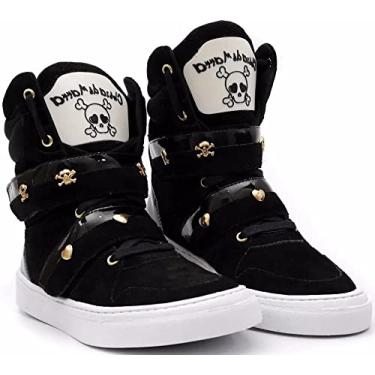 Imagem de Tênis Botinha Feminina Fitness Moda Academia Bota Treino