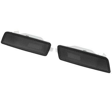 Imagem de X AUTOHAUX 1 par exterior lateral marcador frontal para-lama lâmpadas carcaças para Volkswagen MK5 Golf GTI Rabbit 2006-2009 Jetta 2005-2010 R32 2008 preto