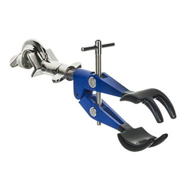 Imagem de 4 Finger Pronged Lab Clamp with Boss Head, Vinyl Coated, 4.1" (10.5cm) maximum clamp opening - Labs Industrial Series