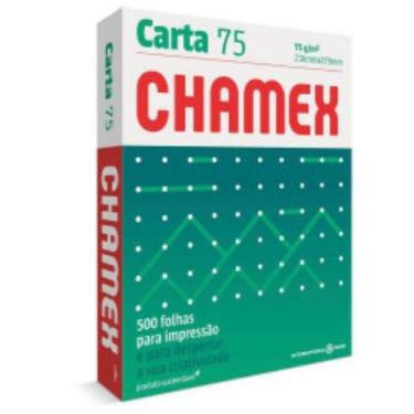 Imagem de Papel Sulfite Carta 75G Com 500 Folhas - Chamex