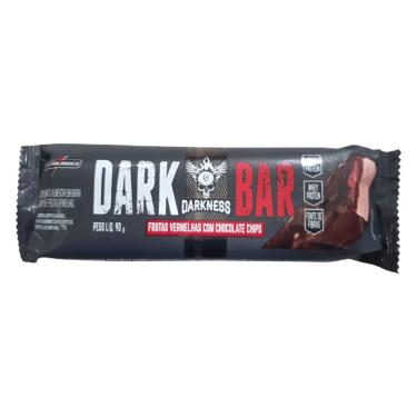 Imagem de Whey Bar Darkness - 1 Unidade 90g Frutas Vermelhas com Chocolate Chips - IntegralMédica