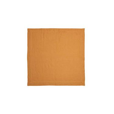 Imagem de Guardanapo de Linho (Kit com 2) Coleção Especiarias, Acervo Panelinha, Amarelo Curry, Algodão