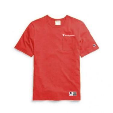 Imagem de Camiseta Champion C Life With Pocket Red