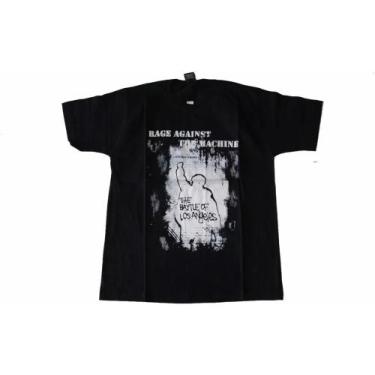 Imagem de Camiseta Rage Against The Machine Blusa Adulto Banda De Rock Or111 Bm
