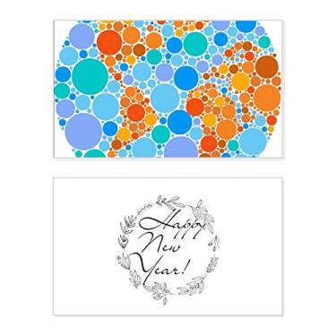 Imagem de Mapa-múndi Terra Ano Novo Festival Cartão de felicitações Bless Message Present