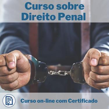 Imagem de Curso Online em videoaula sobre Direito Penal com Certificado