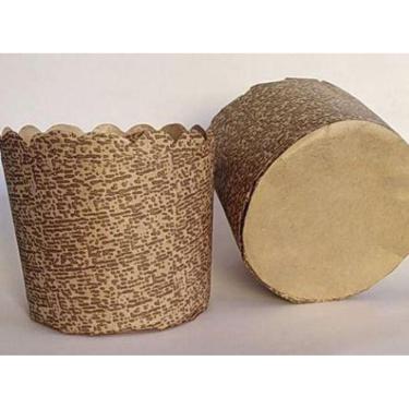 Imagem de Forma para panetone 100g decorada pacote com 100 - Petropel