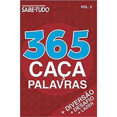 Imagem de Almanaque Passatempo - Sabe Tudo - 365 Caça Palavras