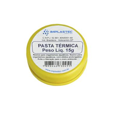 Imagem de Pasta Térmica Implastec - Pote 15g