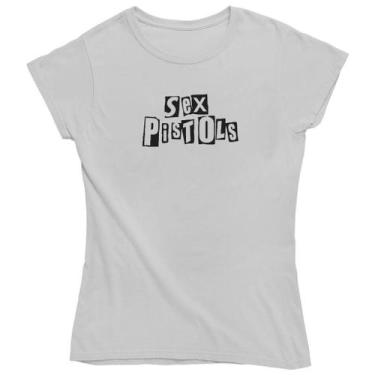 Imagem de Camiseta Feminina Baby Look Banda De Rock Sex Pistols - Porto Stamp