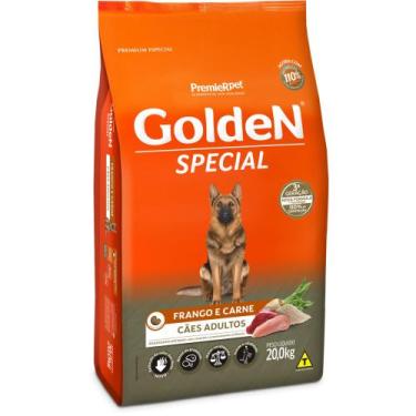 Imagem de Golden Special Cães Adultos Frango E Carne 20Kg - Premier Pet