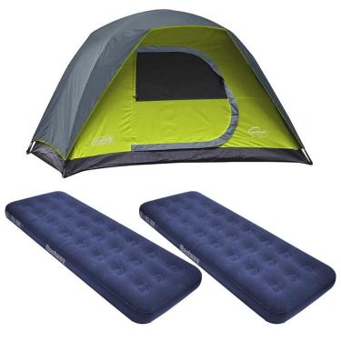 Imagem de Barraca 4 Pessoas Coleman + 2 Colchao Inflavel Solteiro