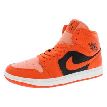 Imagem de Nike Tênis de Basquete Feminino, Carmesim Bliss/Rush Oange, 9.5