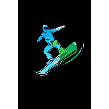 Imagem de Mein Snowboard Pistenbuch: A5 Journal mit über 50 vorgedruckten Pistentagen | Snowboard / Ski Abfahrt Tagebuch für den Winterurlaub | Snowboard & Ski ... Ski Planer für Winterfreunde und Pistenhelden