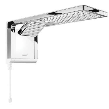 Imagem de Ducha Chuveiro Acqua Duo Alta Vazão Lorenzetti - Branco E Cromado Voltagem:220v 220v