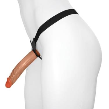 Imagem de Cinta Peniana com Pênis Realístico Tall 17,5 x 3,25cm Bege