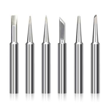 Imagem de 6 peças de pontas de solda para Weller ST Series Tip Replace Weller ST7 WLC100, SP40L / SP40N e WP25, WP30, WP35 Pontas de ferro