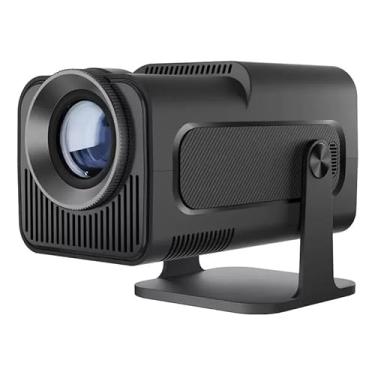 Imagem de Mini Projetor HY320 Portatil 5G Wifi 6 BT 5.0 Android 11, Projetor Inteligente Full HD 4K, Projetor Led Auto de Correcção Trapezóide Horizontal, 180°Girável Projector para Telefónico(EU Plug)