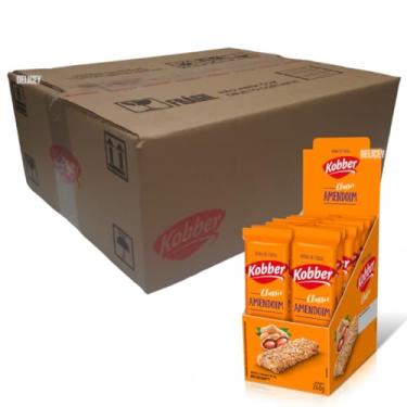 Imagem de Caixa Fechada C/8 Display Barra Cereal Kobber Classic 240g Amendoim