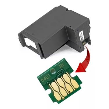 Imagem de Chip Caixa De Manutenção Epson T04d1 L6490 L14150 L6270 L6161 L6191 L6171 M1120 T04d100