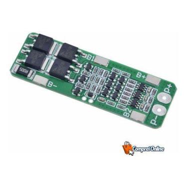 Imagem de Placa Proteção De Carga Bateria Lítio 18650 3s 20a Bms Pcb - Comprei O