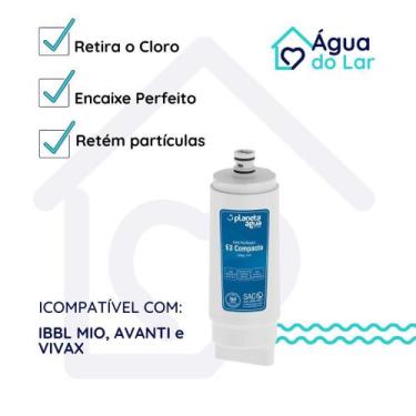 Imagem de Refil Filtro IBBL Mio Avanti e Vivax - Compatível - Planeta Água