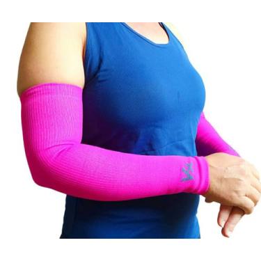 Imagem de Manguito Kanxa Longo Esportivo, Rosa, P/M, Unissex