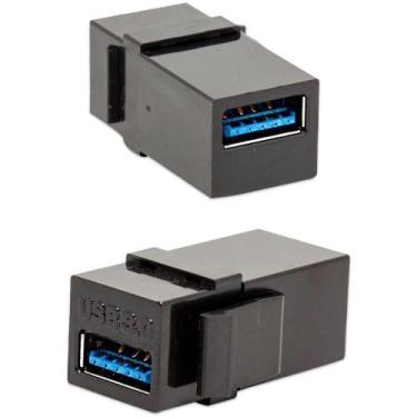 Imagem de Keystone Usb 3.0 Para Espelho Preto - Solução