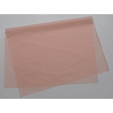 Imagem de Papel de seda 50x70 pessêgo claro 25% ac93 - pacote com 100 folhas - A