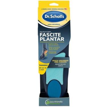 Imagem de Palmilha DR. SCHOLLS P/ Alivio da Fascite Plantar (esporao) 34-39 - DR