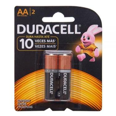 Imagem de Pilhas Alcalinas Duracell AA - 2 Pilhas