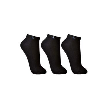 Imagem de Kit de 3 Pares de Meia Lupo 03225-089 Cano Curto Sport, 41/44, Sortida