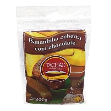 Imagem de Bananinha Com Chocolate Tachão De Ubatuba 200G, 200g, Banana