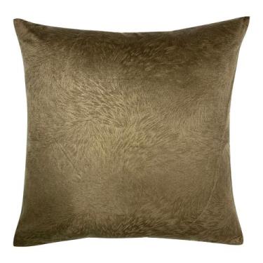 Imagem de Capa de Almofada Decorativa Suede Liso Veludo Amassado 1 Unidade - MUM