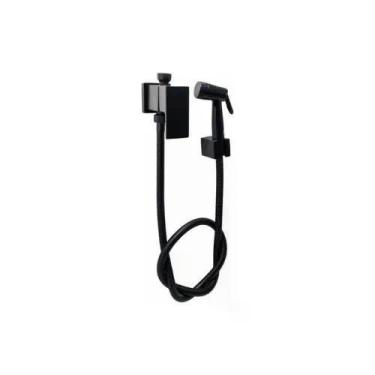 Imagem de Ducha Higiênica Flaunt com Derivação 1984 Preto Fosco - Perflex