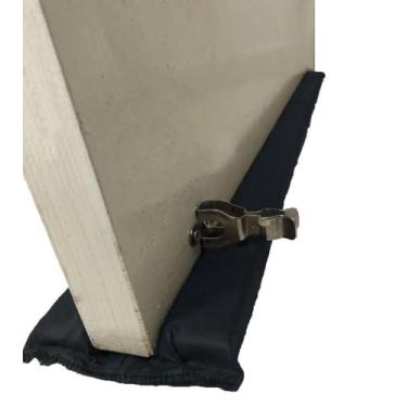 Imagem de Protetor Veda Porta Rolinho Preto 80CM - PORTEX
