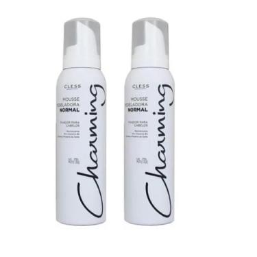 Imagem de Kit 2 Charming Mousse Modeladora Fixa Solto 140ml - Cless