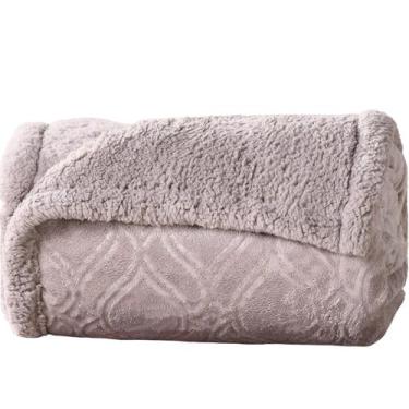 Imagem de Manta Cobertor Queen Sherpa Realce Flannel Lã de Carneiro - Tessi, Fun