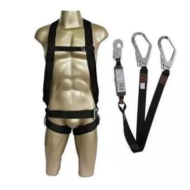 Imagem de Cinto Paraquedista 1Pto + Talabarte Y Abs DG4002 DG8009 - DGMASTER, Pt